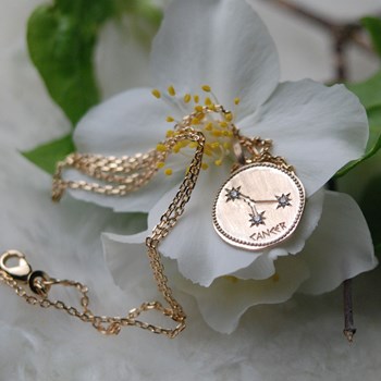 Pendant zodiac sign CANCER - Bijoux Privés Discovery