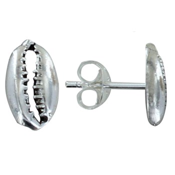 Boucles d'Oreilles Argent 925 Cauri