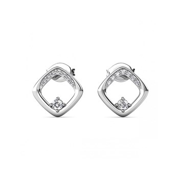 Earrings Adelise - Silver and Crystal