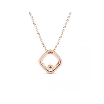 Pendentif Adelise - Or Rosé et Cristal