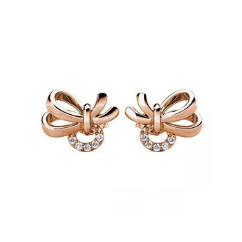Earrings Posie - Rose Gold and Crystal