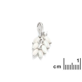Pendentif argent 925 Opale d'Australie