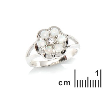 Bague argent 925 Opale d'Australie