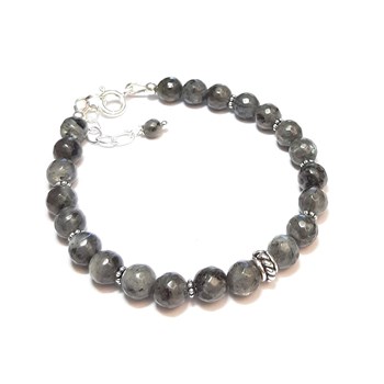 Bracelet Marajó Black Labradorite