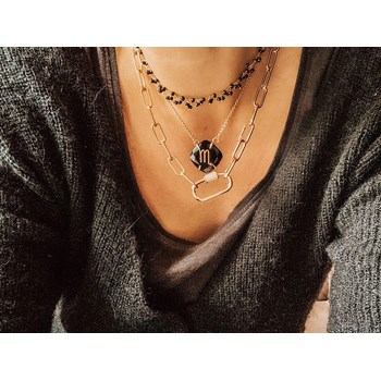 Scorpio astro necklace