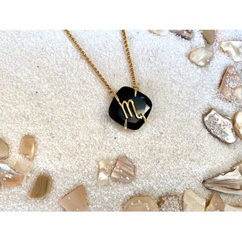 Scorpio astro necklace