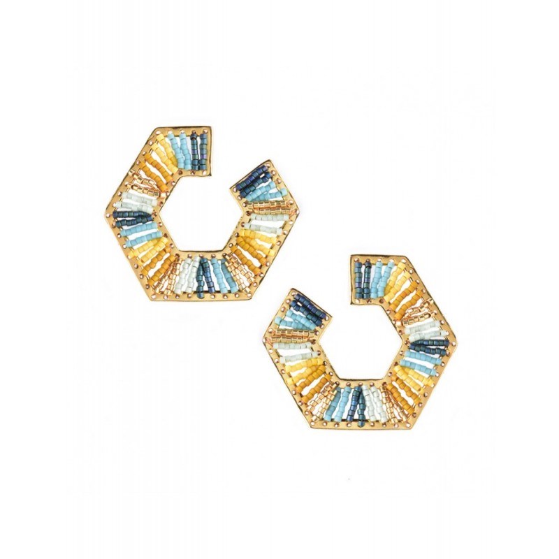 Boucles d'oreilles-Miyuki - vue V1