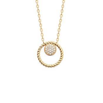 Collier plaqué or jaune ou argent LINA - Bijoux Privés Discovery