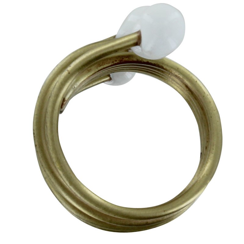 Bague Laiton Perles de Verre - Classics - vue 2