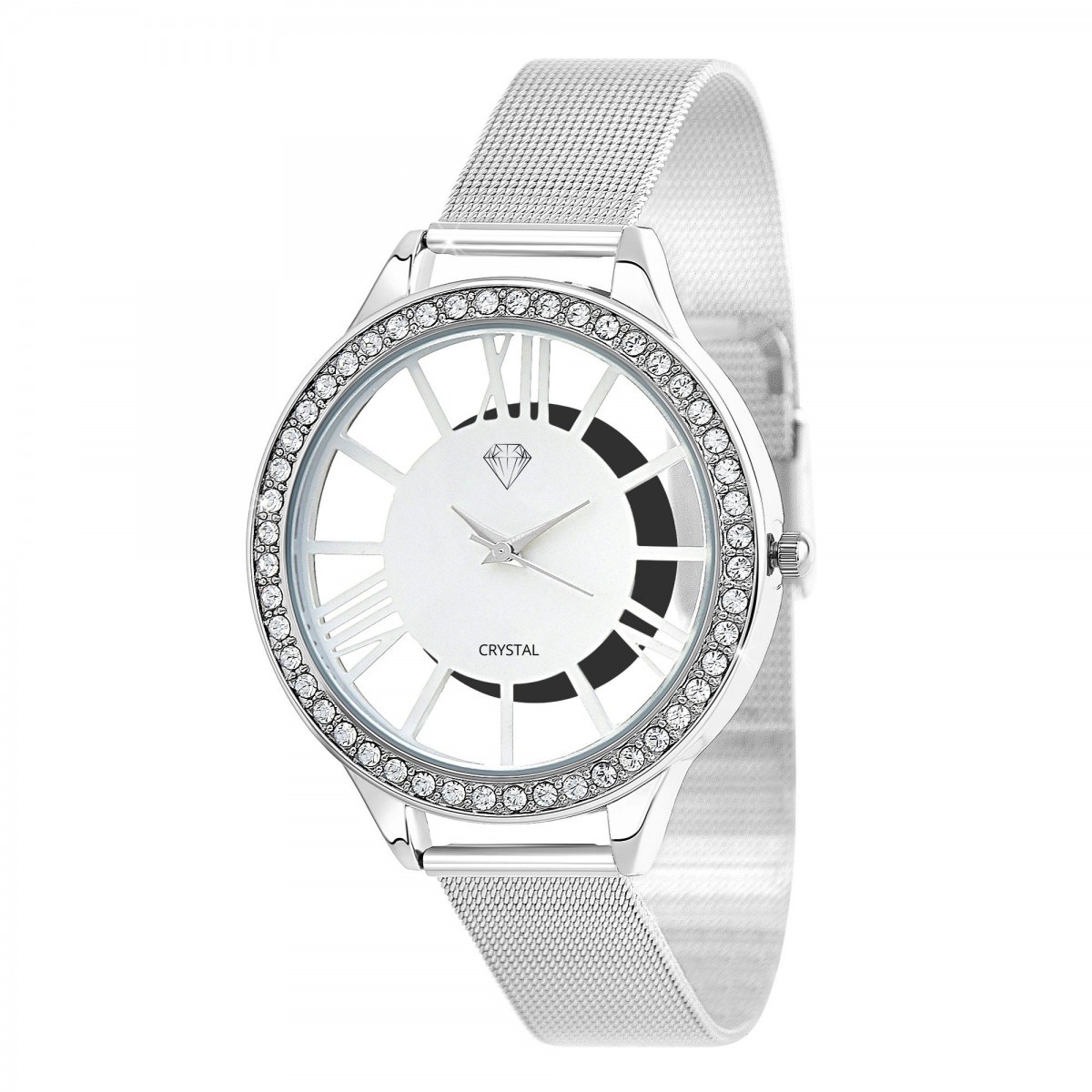 Montre Lara SC Crystal ornée de 48 Cristaux scintillants