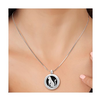 Collier chat SC Crystal