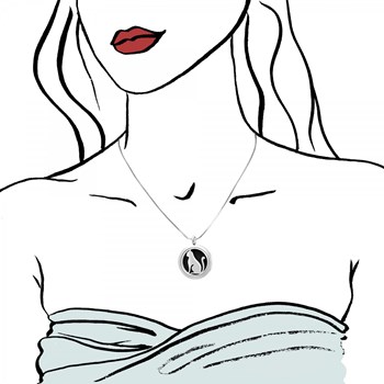 Collier chat SC Crystal