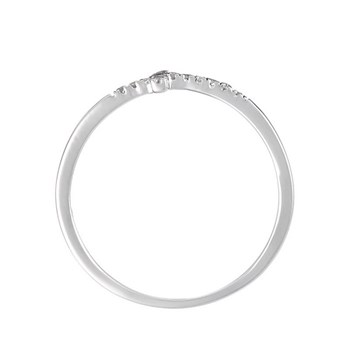 Bague ' Colombe' Or blanc et Diamant