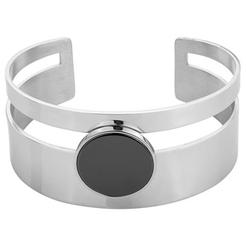 Bracelet en Acier 316L - blanc brillant