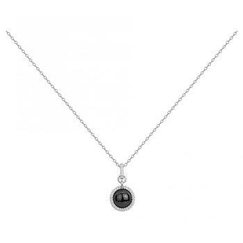 Collier en Argent 925 millièmes et oxyde de zirconium - blanc brillant