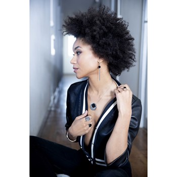 Collier en Acier 316L - blanc brillant