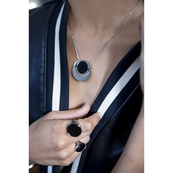 Collier en Acier 316L - blanc brillant