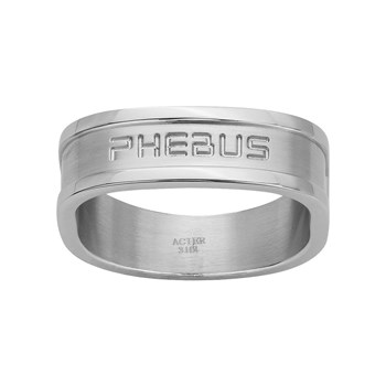 Bague en Acier 316L - blanc brillant