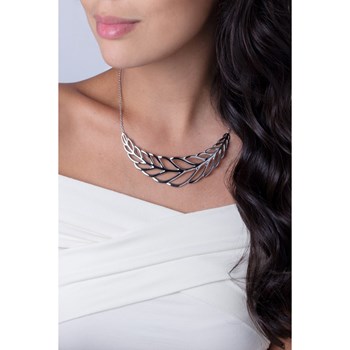 Collier semi-rigide en Acier 316L - blanc brillant