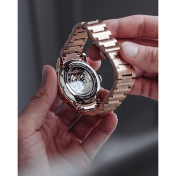 Montre automatique acier inoxydable Earnshaw LONGITUDE