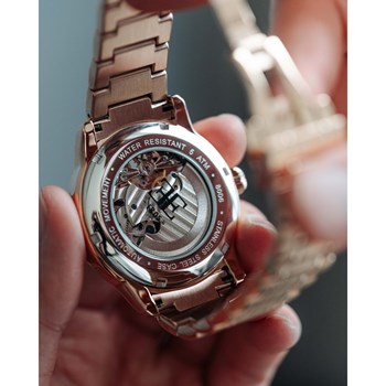 Montre automatique acier inoxydable Earnshaw LONGITUDE