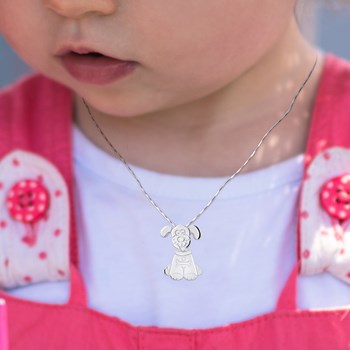 Pendentif CHIEN - Argent 925