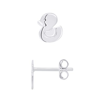 Boucles d'Oreilles CANARD - Argent 925
