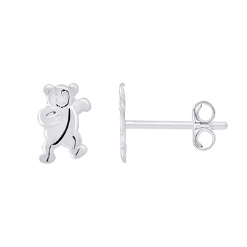 Boucles d'Oreilles NOUNOURS - Argent 925