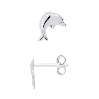 Boucles d'Oreilles DAUPHIN - Argent 925