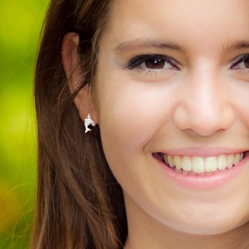 Boucles d'Oreilles DAUPHIN - Argent 925