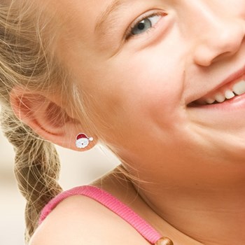 Boucles d'Oreilles asymétrique PÈRE NOËL & SERF - Argent 925