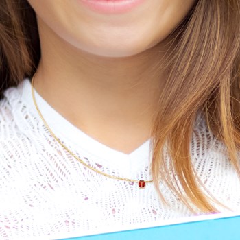 Collier COCCINELLE - Or Jaune