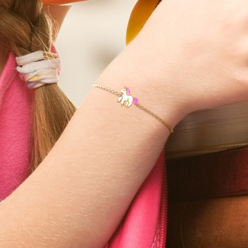 Bracelet LICORNE - Or Jaune - vue 2