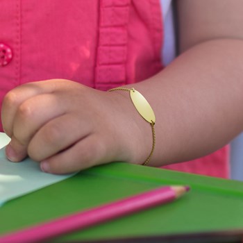 Bracelet GOURMETTE - Or Jaune