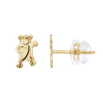 Boucles d'Oreilles NOUNOURS - Or Jaune