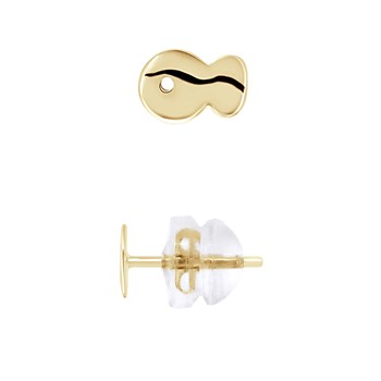 Boucles d'Oreilles POISSON - Or Jaune