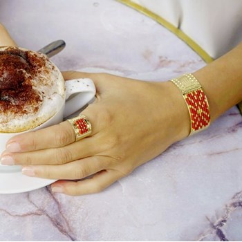 Bague Icate XL gold light
