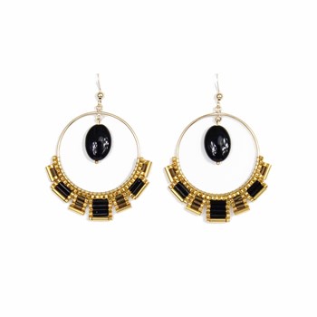 Boucles d'oreilles Osiris Lapis Lazuli