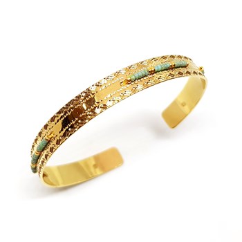 Bracelet Icate vert turquoise