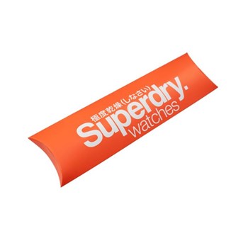 Montre mixte Superdry URBAN FLURO CAMO en silicone noir à motifs