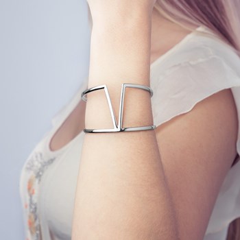 Manchette en Argent