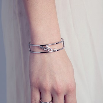Manchette en Argent