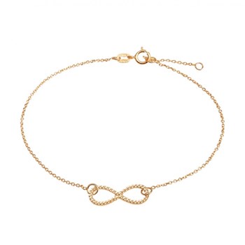 Bracelet Or Jaune Infini Infinity - Femme