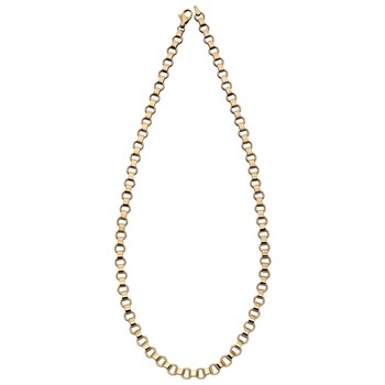 Halsketting in geel goud 375/1000