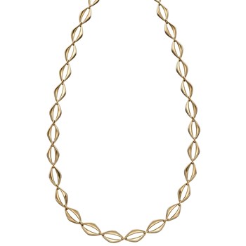 Halsketting in geel goud 375/1000