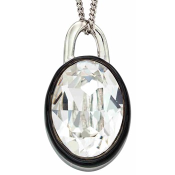 925/1000 zilveren perzik kristallen ketting