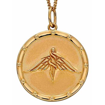 Vergulde 925/1000 zilveren halsketting