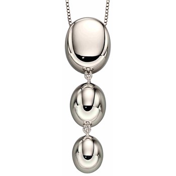 Ketting met 3 druppels in zilver 925/1000