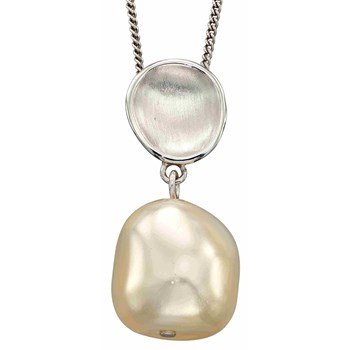 925/1000 zilveren parelketting