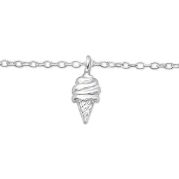Glace enkelbandje in zilver 925/1000